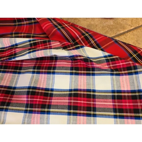 J Crew BM034 NWT Size XXXL Woman's Mixed-Tartan Plaid Shirt in Signature Fit - Picture 9 of 12